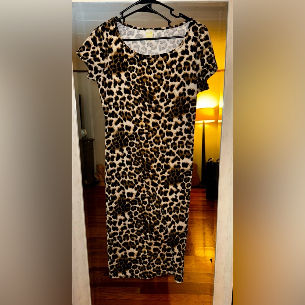 Cheetah dress